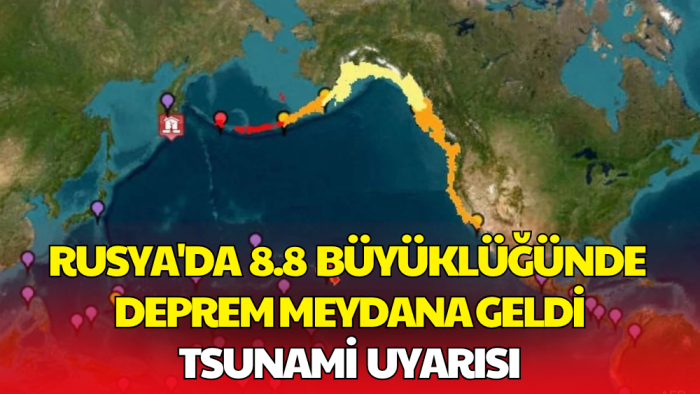 Rusya’da 8.8’lik Şiddetli Deprem: Tsunami Uyarıları Ve Tahliyeler Başlatıldı